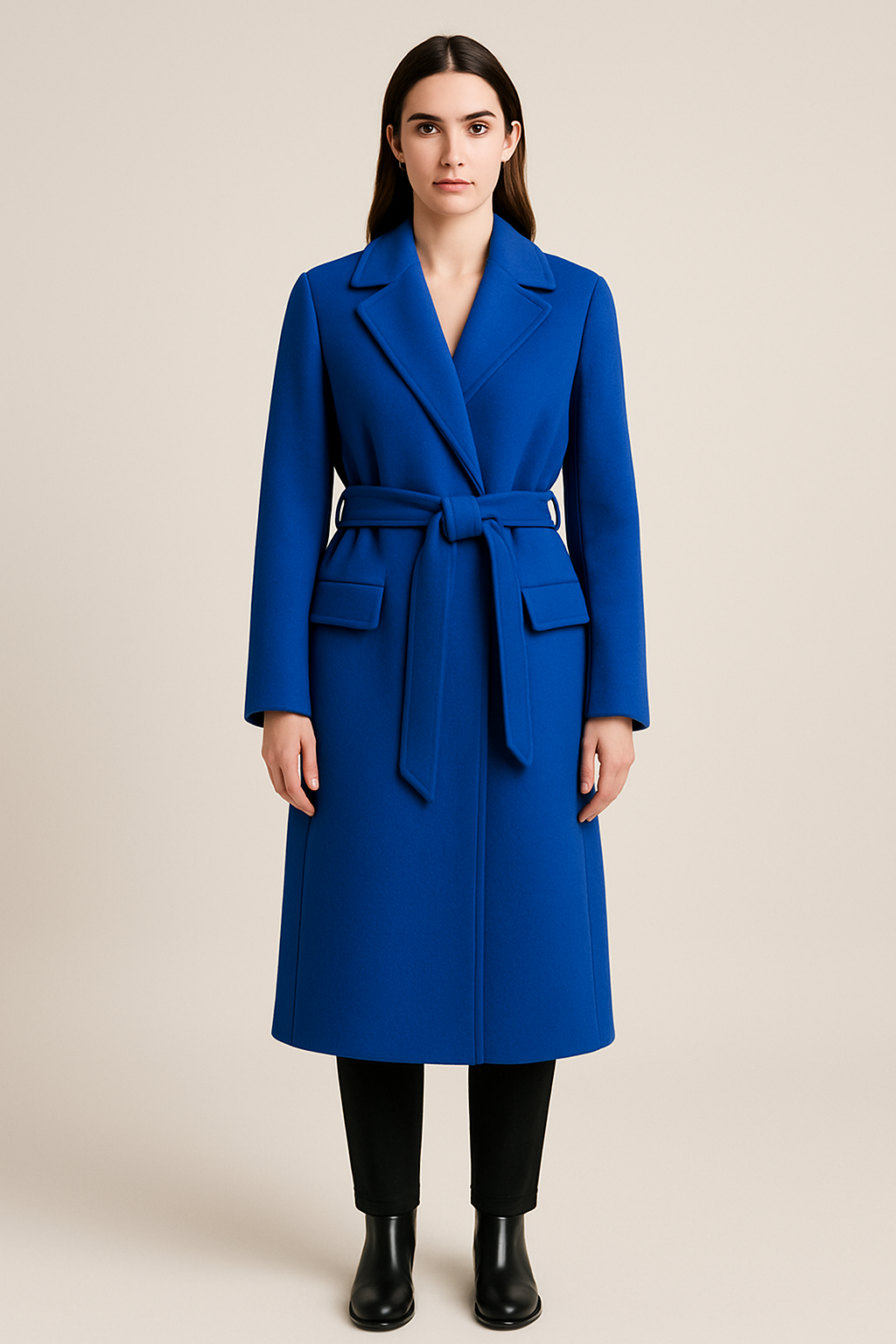 Nora | Belted City Coat